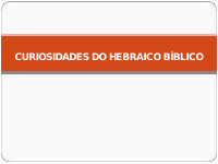 curiosidades do hebraico bíblico.pdf